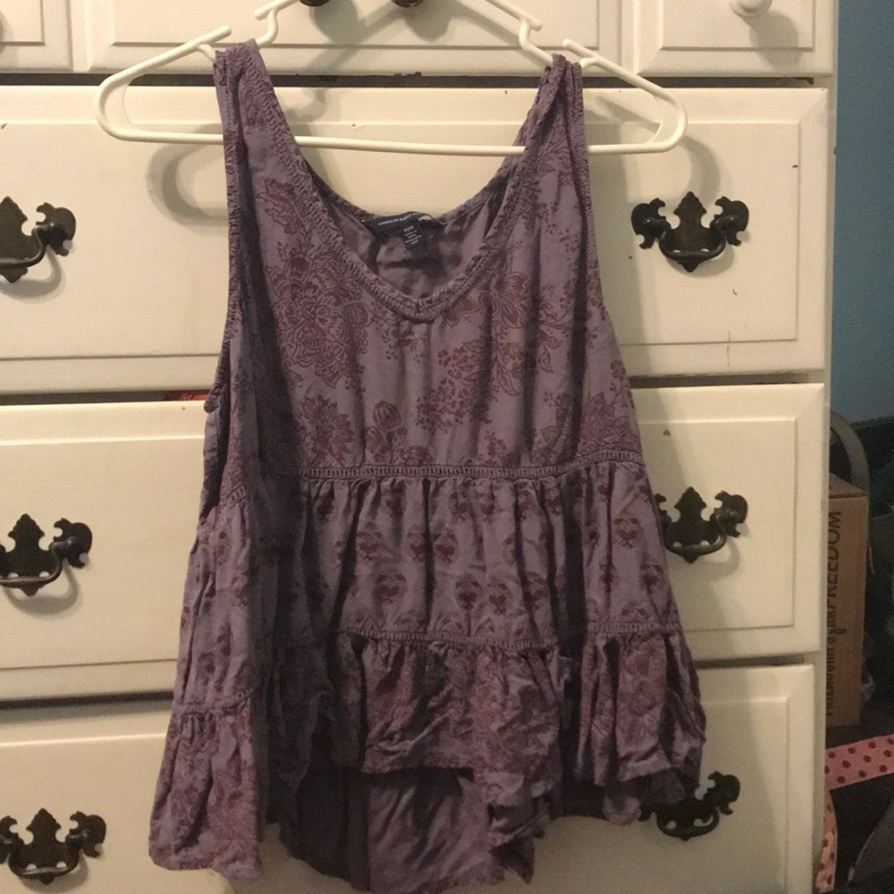 Purple tank top